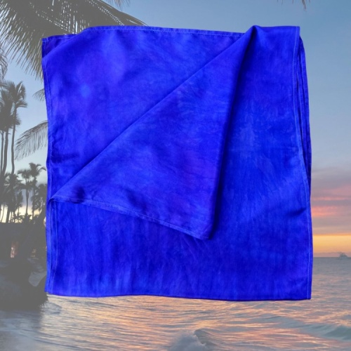 JagBag Large Silk Beach Wrap - Violet